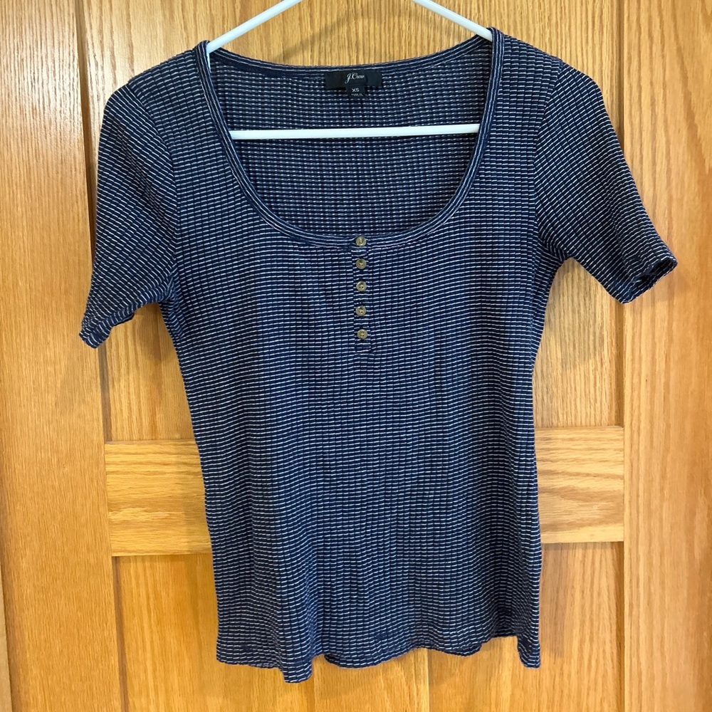 J.Crew Stripped T-Shirt
